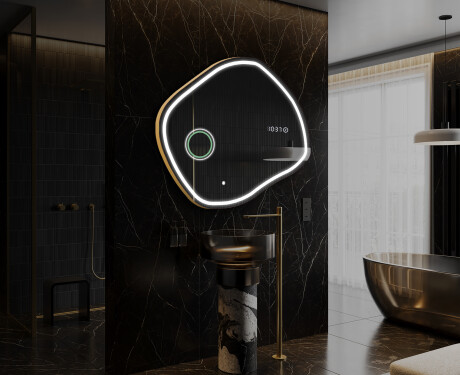 LED Badeværelses spejl med uregelmæssig form R223 #10