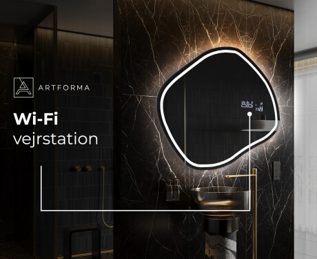 LED Badeværelses spejl med uregelmæssig form R223 #7