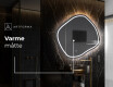 LED Badeværelses spejl med uregelmæssig form R223 #9