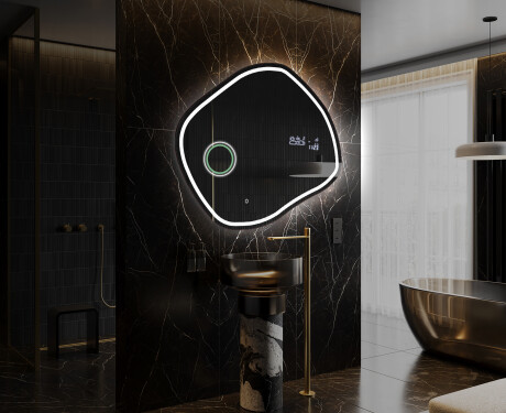 LED Badeværelses spejl med uregelmæssig form R223 #10