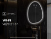 LED Badeværelses spejl med uregelmæssig form SF221 #7
