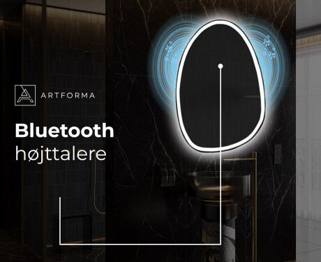 LED Badeværelses spejl med uregelmæssig form SF222 #6