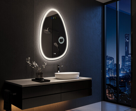 LED Badeværelses spejl med uregelmæssig form SF222 #10