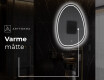 LED Badeværelses spejl med uregelmæssig form SF223 #9