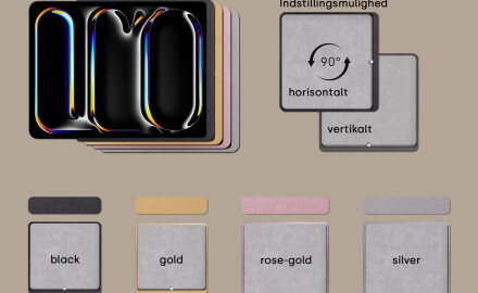Smart LED badeværelsesspejl med Displine Apple L01 ramme #2