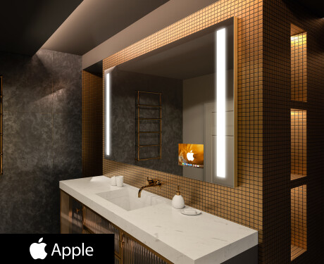 SMART Badeværelsesspejl med lys LED L02 Apple #1