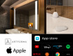 SMART Badeværelsesspejl med lys LED L02 Apple #2