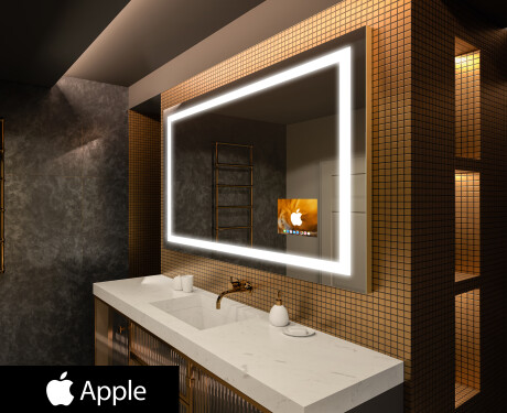 SMART Badeværelsesspejl med lys LED L15 Apple #1