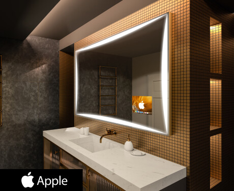 SMART Badeværelsesspejl med lys LED L77 Apple