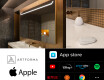 SMART Badeværelsesspejl med lys LED L128 Apple #2