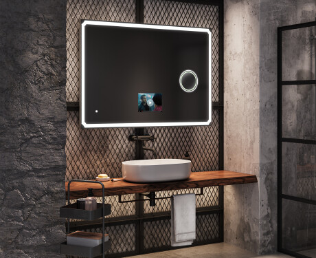 SMART Spejl med lys LED L138 Apple #9