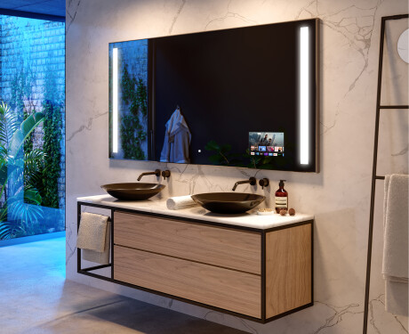 SMART Spejl med LED-baglys LED L02 Serie Google #10