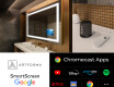 SMART Spejl med LED-baglys LED L15 Serie Google #4