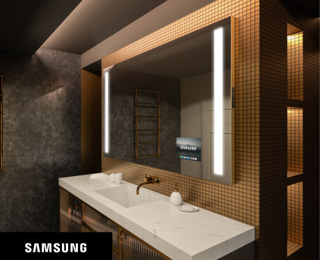 SMART Badeværelsesspejl med lys LED L02 Samsung #1