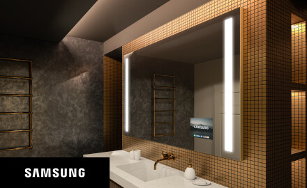 SMART Badeværelsesspejl med lys LED L02 Samsung