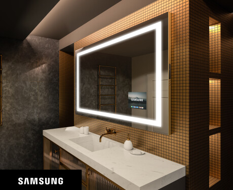 SMART Badeværelsesspejl med lys LED L15 Samsung #1