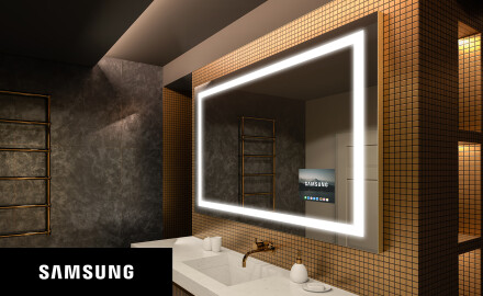 SMART Badeværelsesspejl med lys LED L15 Samsung