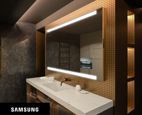 SMART Spejl med lys LED L47 Samsung #1