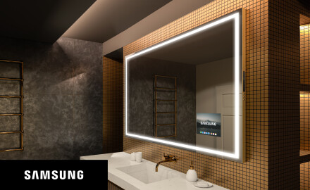SMART Badeværelsesspejl med lys LED L49 Samsung