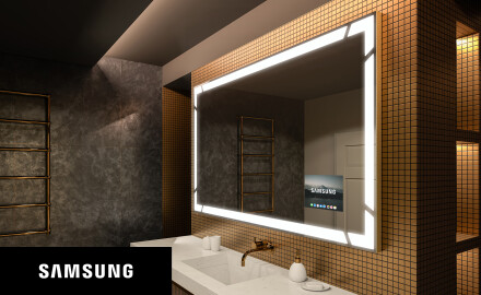 SMART Badeværelsesspejl med lys LED L126 Samsung