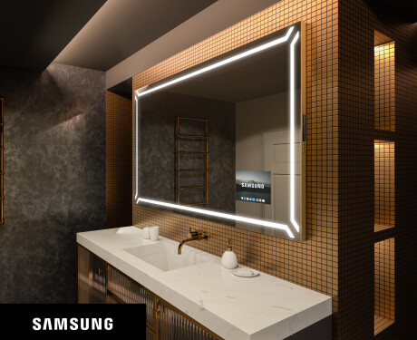 SMART Badeværelsesspejl med lys LED L129 Samsung #1