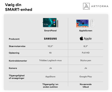 SMART Rund Spejl med lys LED L115 Apple #9