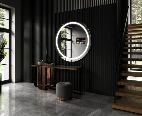 SMART Rund Spejl med lys LED L33 Samsung #5