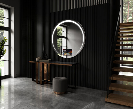 SMART Rund Spejl med lys LED L153 Samsung #5