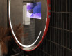 SMART Rund Spejl med lys LED L156 Samsung #11