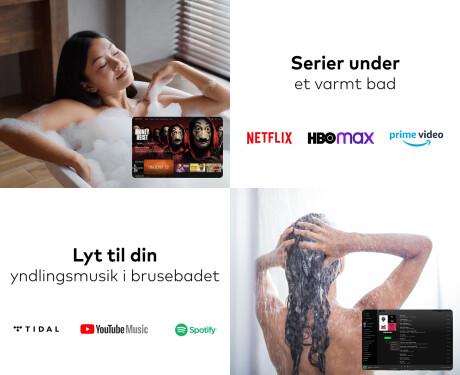 SMART Uregelmæssigt Spejl med lys LED P222 Google #3