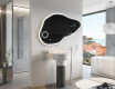 SMART Uregelmæssigt Spejl med lys LED P222 Google #10