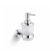 CLASSIC – Dispenser til flydende sæbe / mat glas / krom #1