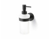 CLASSIC – Dispenser til flydende sæbe / mat glas / mat sort