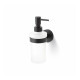 CLASSIC – Dispenser til flydende sæbe / mat glas / mat sort #1