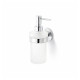 CLASSIC – Dispenser til flydende sæbe / mat glas / krom #1