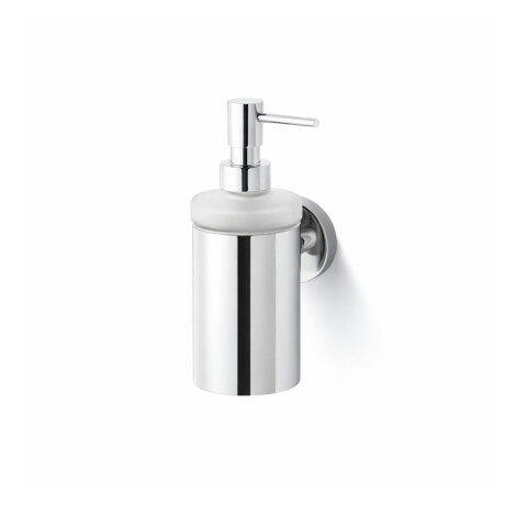 CLASSIC – Dispenser til flydende sæbe / metalhus, matglas / krom #1