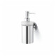 CLASSIC – Dispenser til flydende sæbe / metalhus, matglas / krom #1