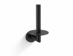 CLASSIC – Holder med roset til en ekstra rulle toiletpapir / mat sort