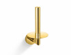 CLASSIC – Holder med roset til en ekstra rulle toiletpapir / guldglans
