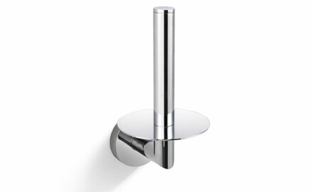 CLASSIC – Holder med roset til en ekstra rulle toiletpapir / krom