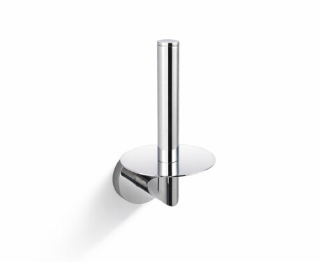 CLASSIC – Holder med roset til en ekstra rulle toiletpapir / krom