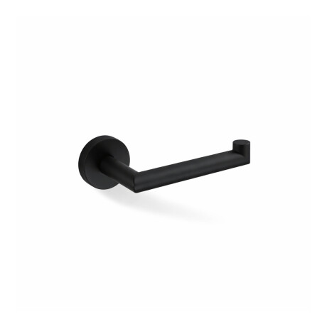 CLASSIC – Toiletrulleholder / uden beskyttelseskappe / mat sort #1