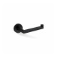 CLASSIC – Toiletrulleholder / uden beskyttelseskappe / mat sort #1