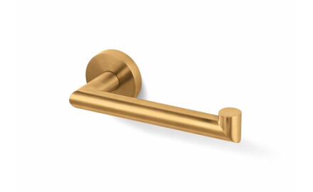 CLASSIC – Toiletrulleholder / uden beskyttelseskappe / børstet guld