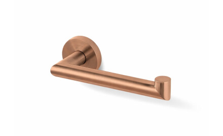 CLASSIC – Toiletrulleholder / uden beskyttelseskappe / rosa guld, børstet