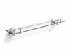 CLASSIC – Hylde 60 til montering under spejlet / krom, gennemsigtigt glas