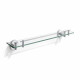 CLASSIC – Hylde 60 til montering under spejlet / krom, gennemsigtigt glas #1