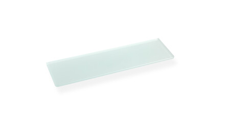 CLASSIC – Hylde 40 til montering under spejlet, uden håndtag / mat glas