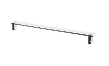 CLASSIC-Reling 50 til glashylde 07.80160 / mat sort