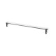 CLASSIC-Reling 50 til glashylde 07.80160 / mat sort #1